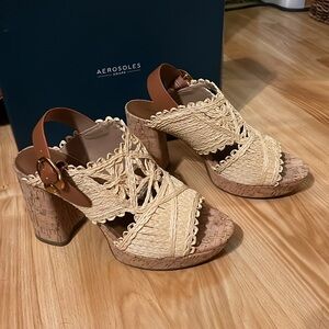 Platform sandals by Aerosoles